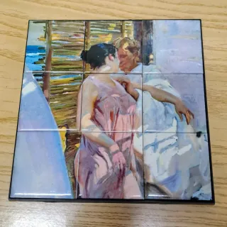 Azulejos en mosaico, Sorolla