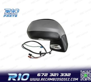 ESPEJO COMPLETO DERECHO CITROEN C4 PICASSO 06-12 LUZ SUELO