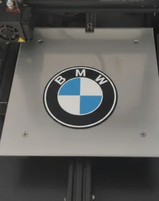 Logo BMW Impreso 3D