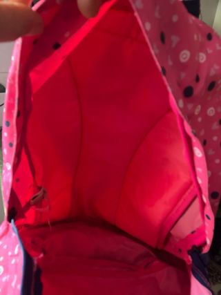 Mochila Tenth rosa con corazones