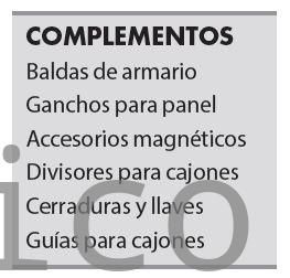 Conjunto Taller 6 Módulos S/Acero Inox Alyco 199014