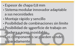 Conjunto Taller 6 Módulos S/Madera Alyco 199013