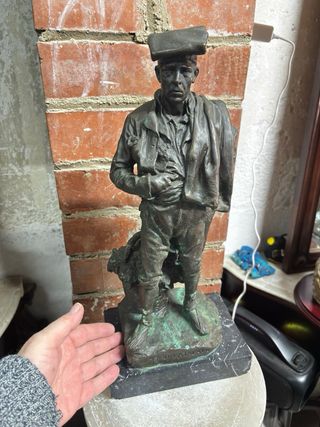 Escultura Bronce Joan Roig i Soler TIPO CATALAN