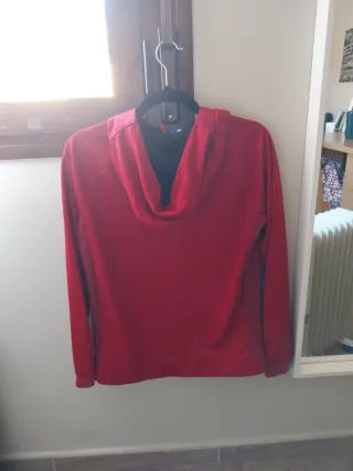 Chaqueta Nike Roja con Cremallera y Capucha XL niñ