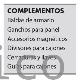 Conjunto Taller 8 Módulos S/Acero Inox Alyco 192838