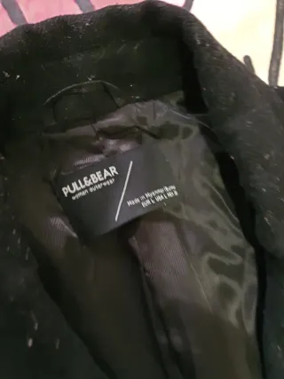 Chaqueta Pull&Bear negra