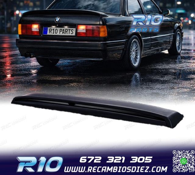 ALERON SPOILER BMW E30 SEDAN CABRIO 84-91 LOOK M TECH 2 ABS