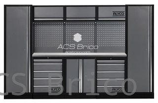 Conjunto Taller 5 Módulos S/Acero Inox Alyco 199995