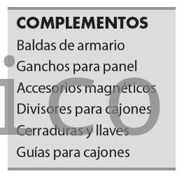 Conjunto Taller 5 Módulos S/Acero Inox Alyco 199995