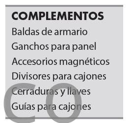 Conjunto Taller 5 Módulos S/Acero Inox Alyco