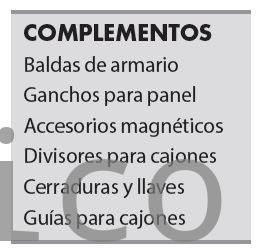 Conjunto Taller 5 Módulos S/Acero Inox Alyco