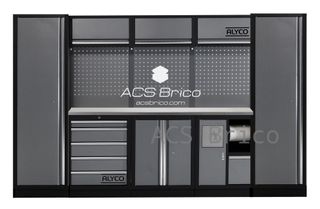 Conjunto Taller 5 Módulos S/Acero Inox Alyco