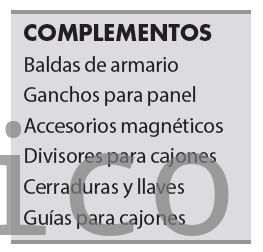 Conjunto Taller 5 Módulos S/Acero Inox Alyco