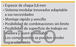 Conjunto Taller 5 Módulos S/Madera Alyco 164895