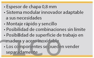 Conjunto Taller 5 Módulos S/Madera Alyco 164895