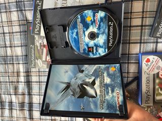 Juegos PS2: F1, PES, WRC, Ace Combat, Kesse