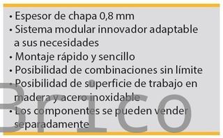 Conjunto Taller 5 Módulos S/Madera Alyco 164895