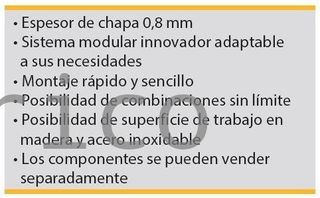 Conjunto Taller 5 Módulos S/Madera Alyco