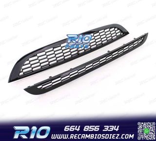PARRILLA MINI COOPER S 01-06 NEGRO BRILLO