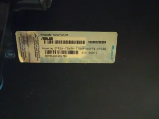 Ordenador ASUS Táctil Negro