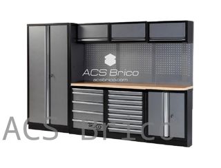 Conjunto Taller 4 Módulos S/Madera Inox Alyco 199011