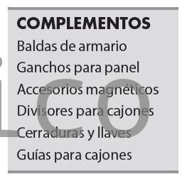 Conjunto Taller 4 Módulos S/Madera Inox Alyco 199011