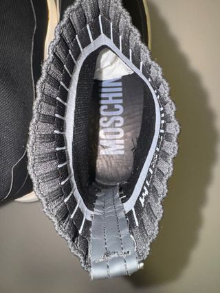 Sneakers Moschino Calza Nere Bianche