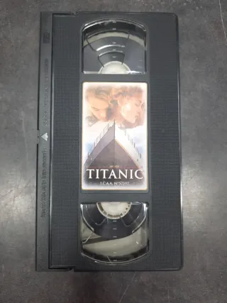 Película VHS Titanic