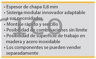 Conjunto Taller 4 Módulos S/Madera Alyco 199009