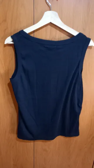 Camiseta tirantes BIPAI mujer negra