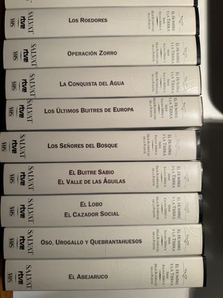 El Hombre y la Tierra 15 VHS Fauna Ibérica