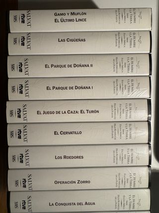 El Hombre y la Tierra 15 VHS Fauna Ibérica