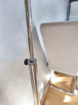 Lámpara de pie arco diseño mármol