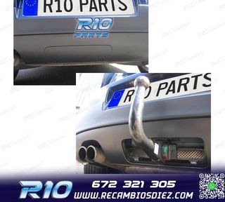 DIFUSOR VOLKSWAGEN VW GOLF 5 03-08 LOOK GTI GANCHO REMOLQUE