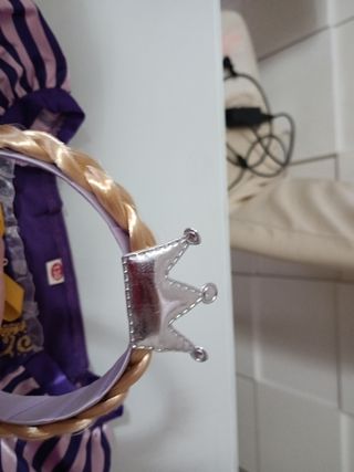 Vestito Rapunzel Carnevale 5-6 anni