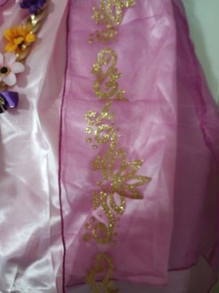 Vestito Rapunzel Carnevale 5-6 anni