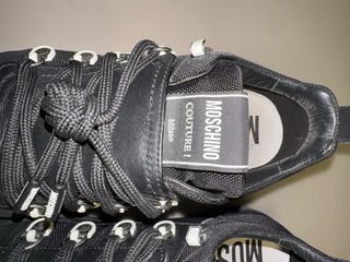 Sneakers Moschino Modello Basket Nere