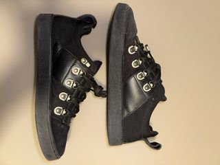 Sneakers Moschino Modello Basket Nere