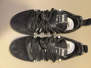 Sneakers Moschino Modello Basket Nere