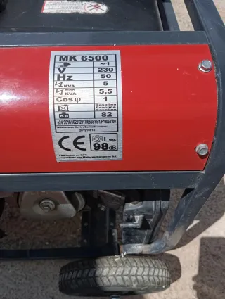 Generador de corriente