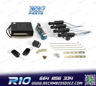 CIERRE CENTRALIZADO UNIVERSAL CON MOTORES Y 2 MANDOS CON ESP