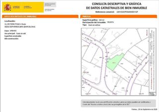 Solar en venta en Esparreguera