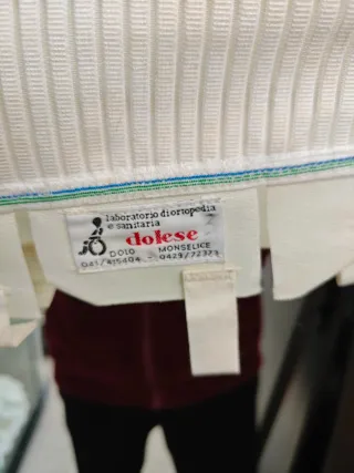 Busto ortopedico con stecche