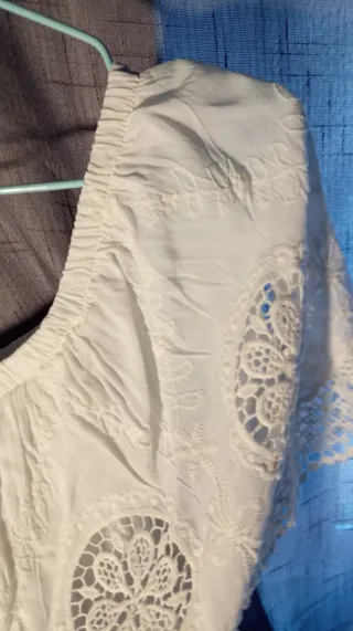 Vestido Ibicenco Blanco Talla Única