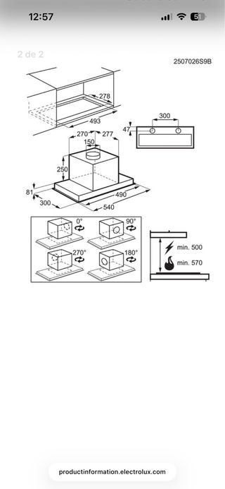 Grupo filtrante AEG sin estrenar