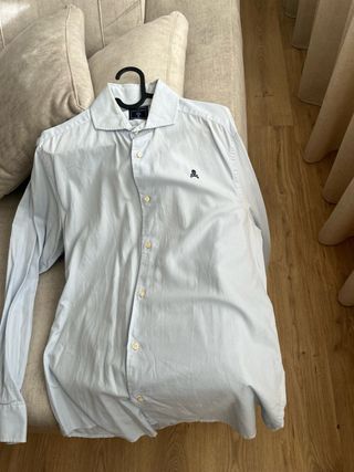 Camisa Scalpers Celeste Talla 41