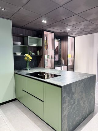 Cocina de exposición