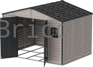 Caseta PVC Woodbridge Plus II 247x324x233 cm - Duramax