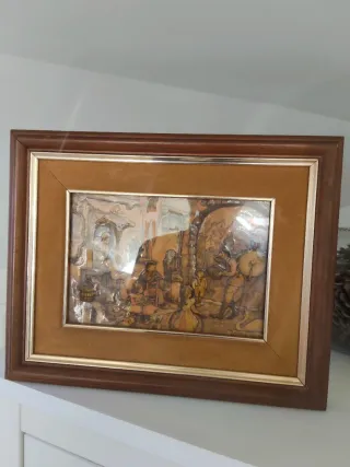 Cuadro Anton Piek  36x25