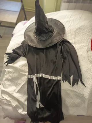 Disfraz Bruja Infantil Negro Talla 11-14